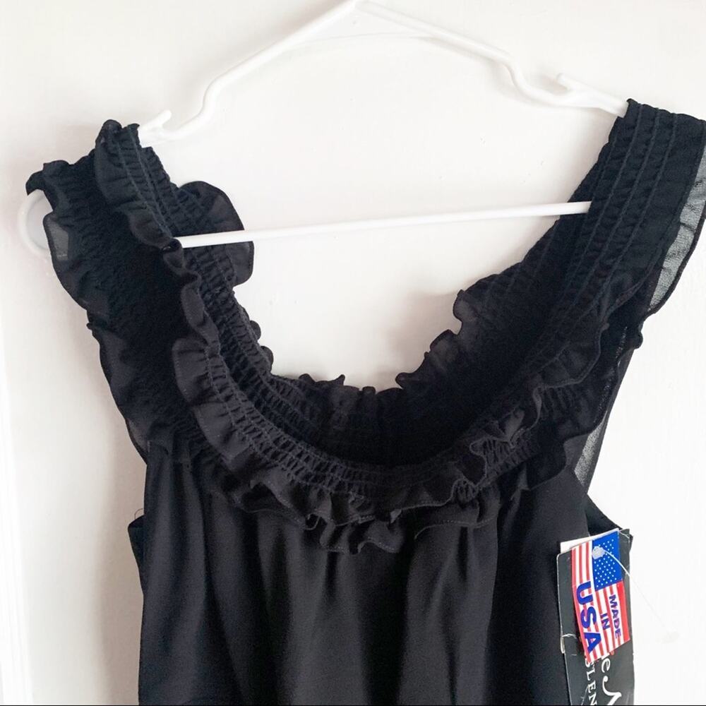 VTG Betsy & Adam 1990’s Y2K Deadstock Asymmetrical Hemline Ruffle Hem NWT 11 - Picture 2 of 12